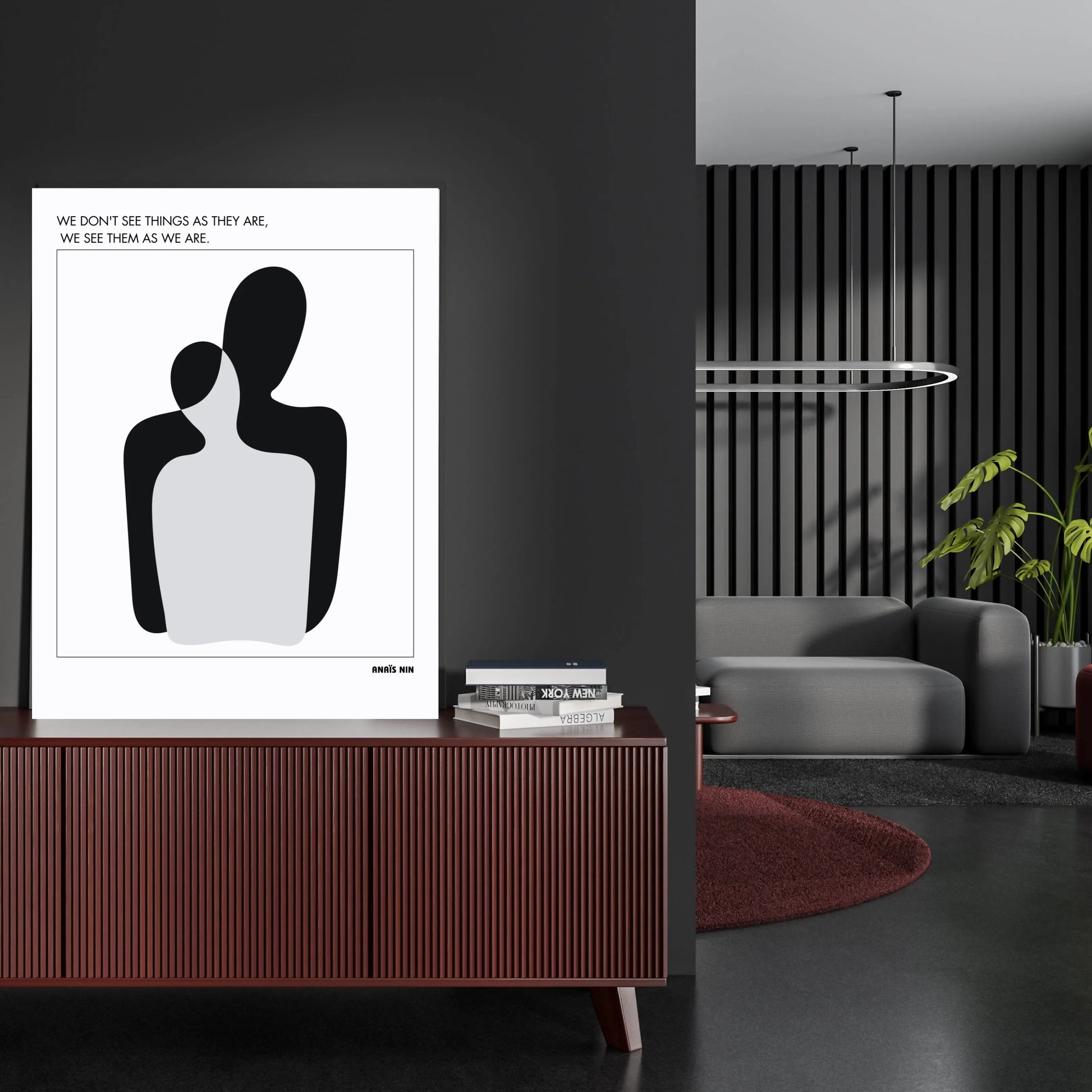 Anaïs Nin Quote Poster  Print Material INK & FRAME STUDIO