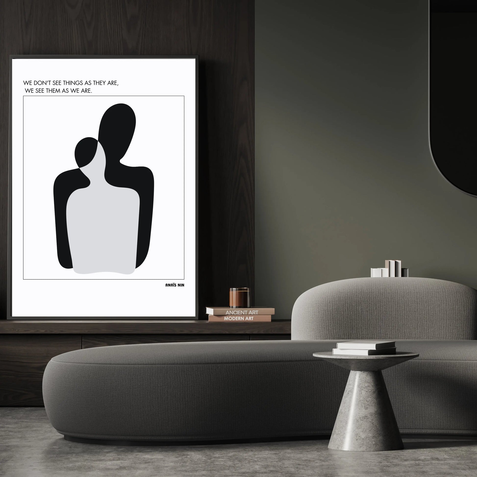 Anaïs Nin Quote Poster  Print Material INK & FRAME STUDIO