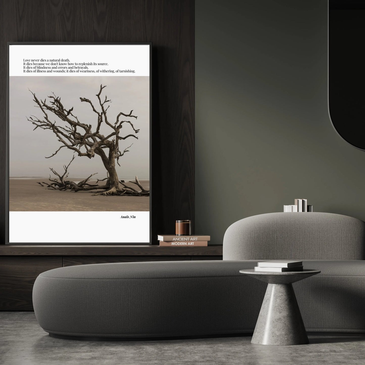 Anaïs Nin Quote  Print Material INK & FRAME STUDIO