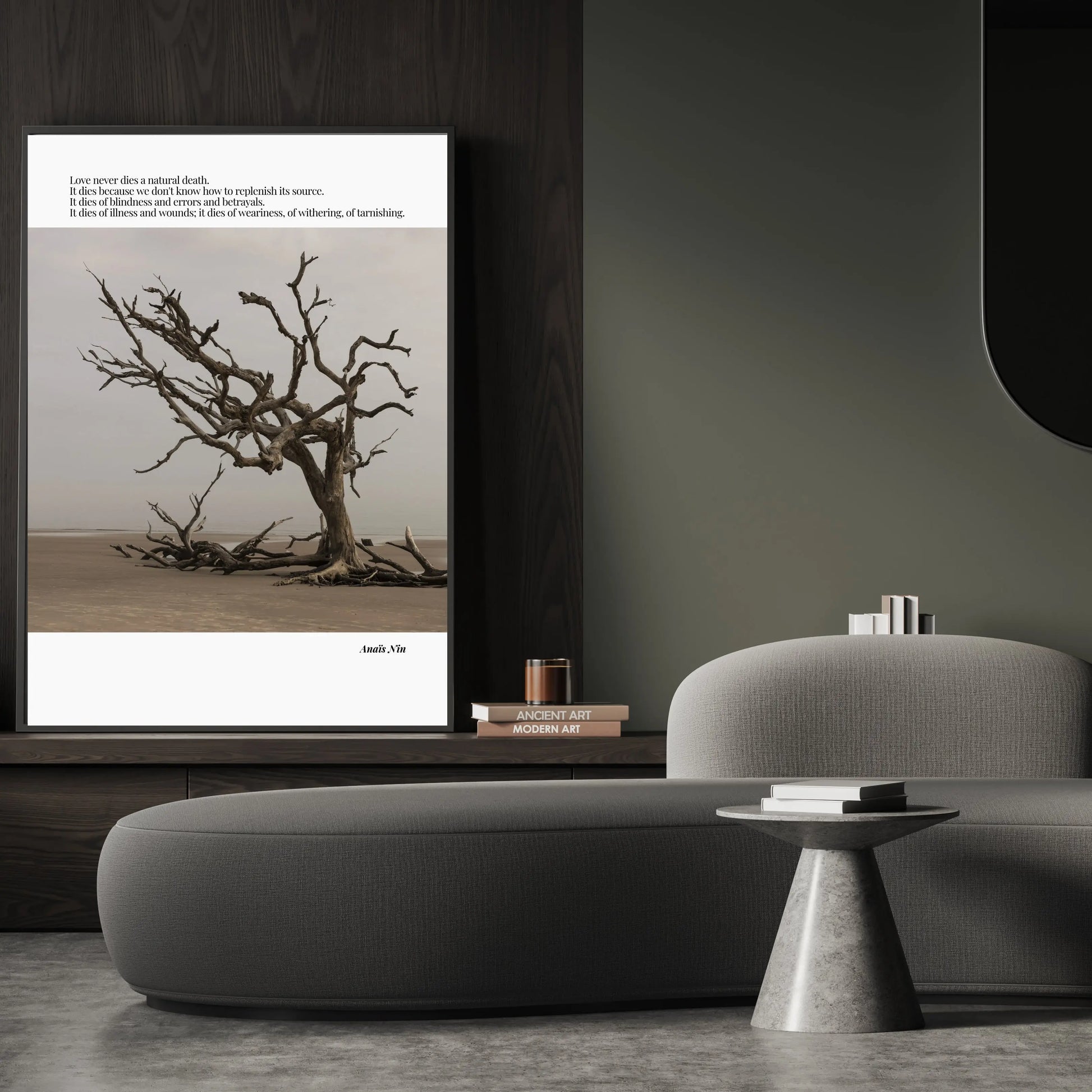 Anaïs Nin Quote  Print Material INK & FRAME STUDIO