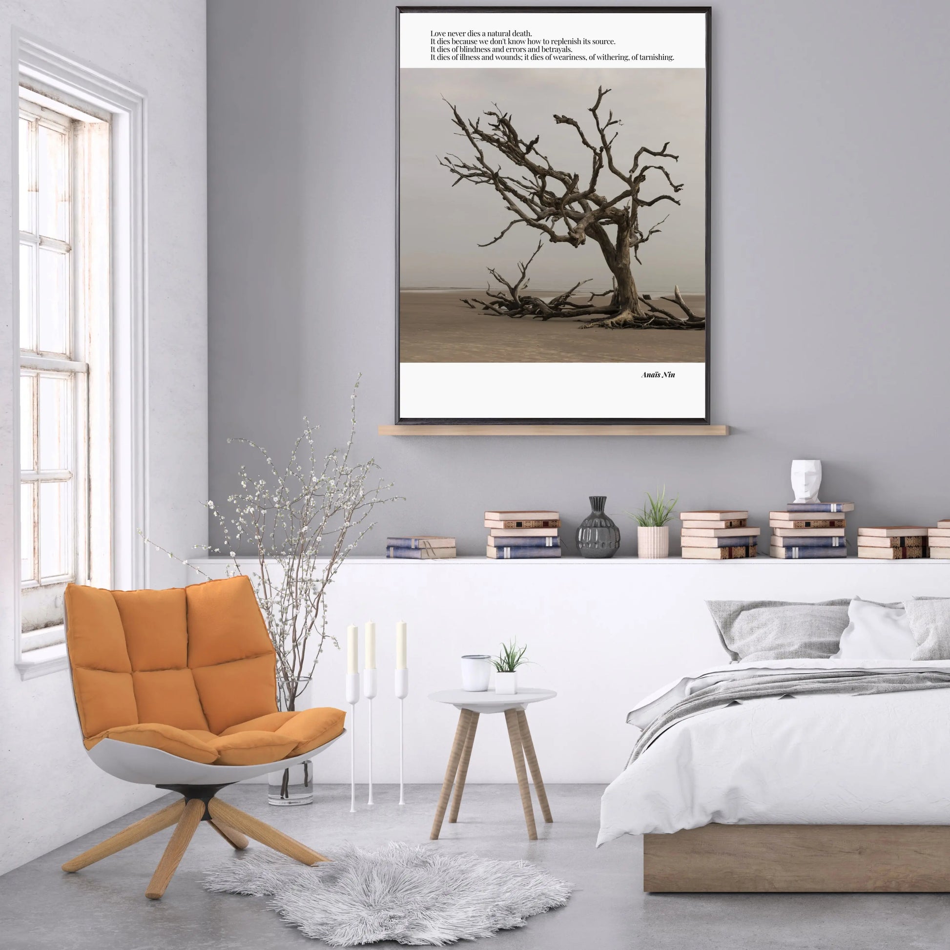 Anaïs Nin Quote  Print Material INK & FRAME STUDIO