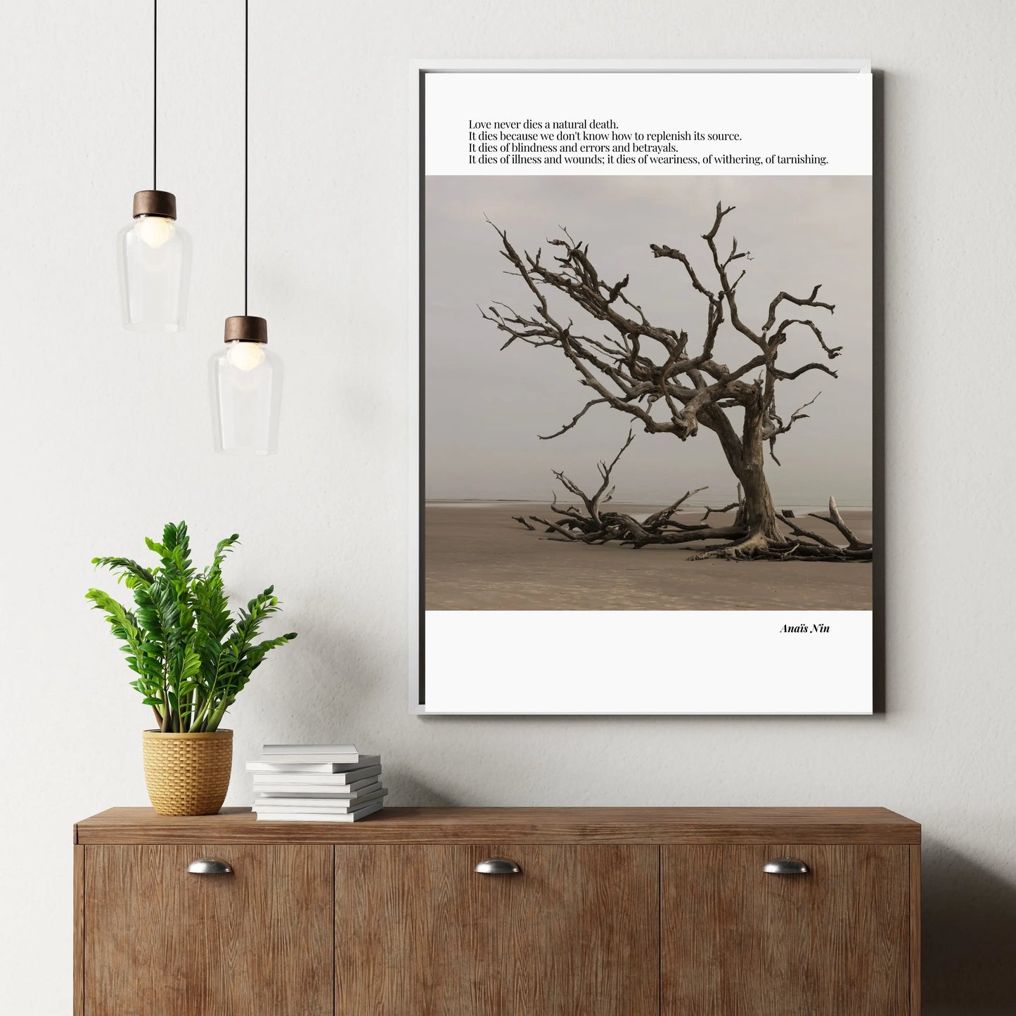 Anaïs Nin Quote  Print Material INK & FRAME STUDIO