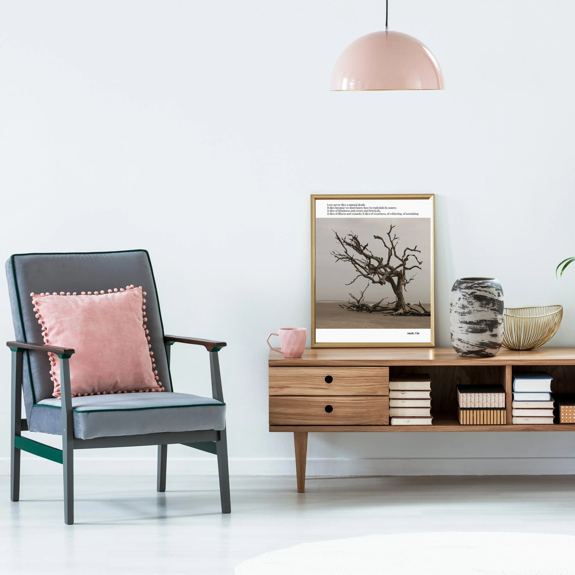 Anaïs Nin Quote  Print Material INK & FRAME STUDIO