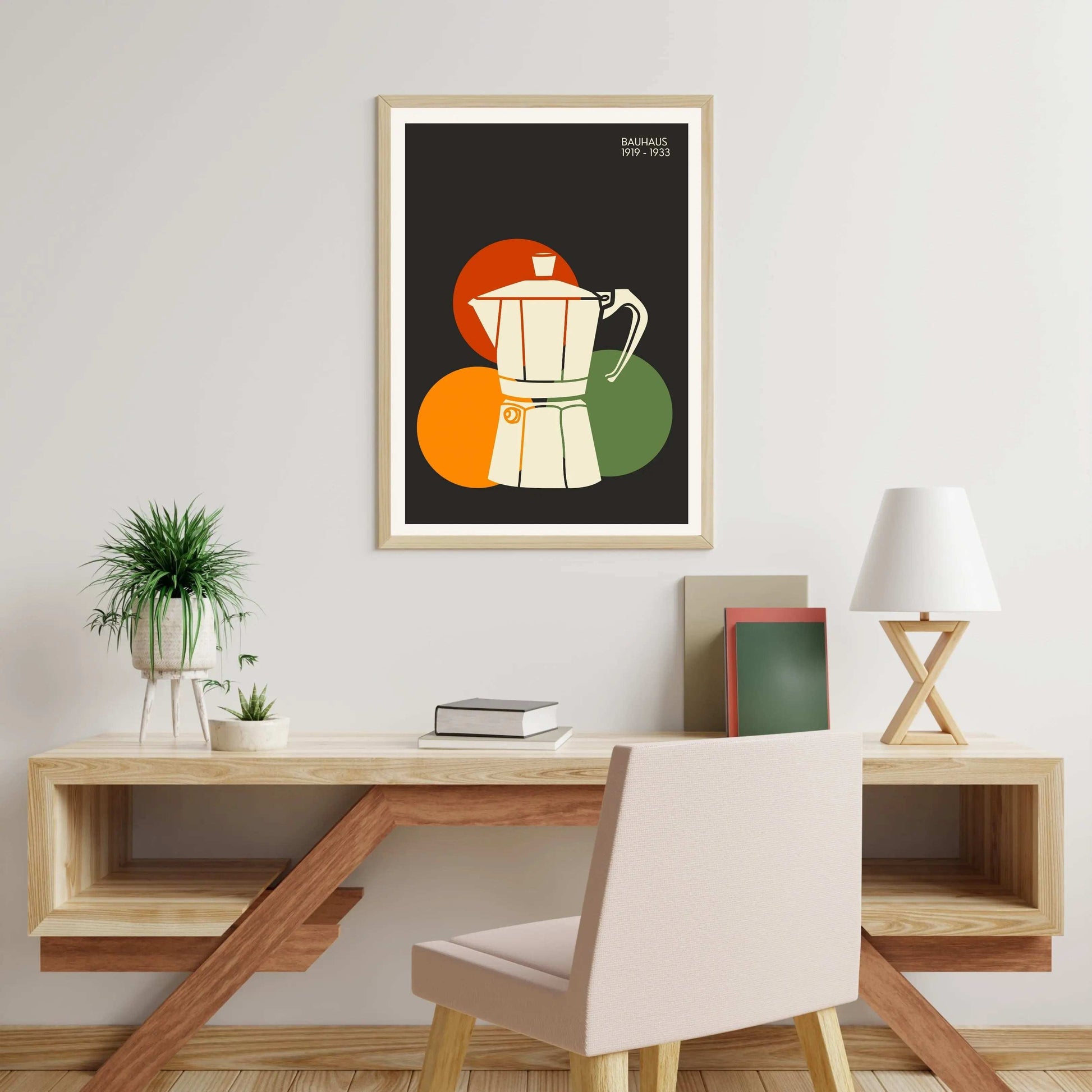 Bauhaus Poster Wall Art Poster, Coffee Poster - INK & FRAME STUDIO