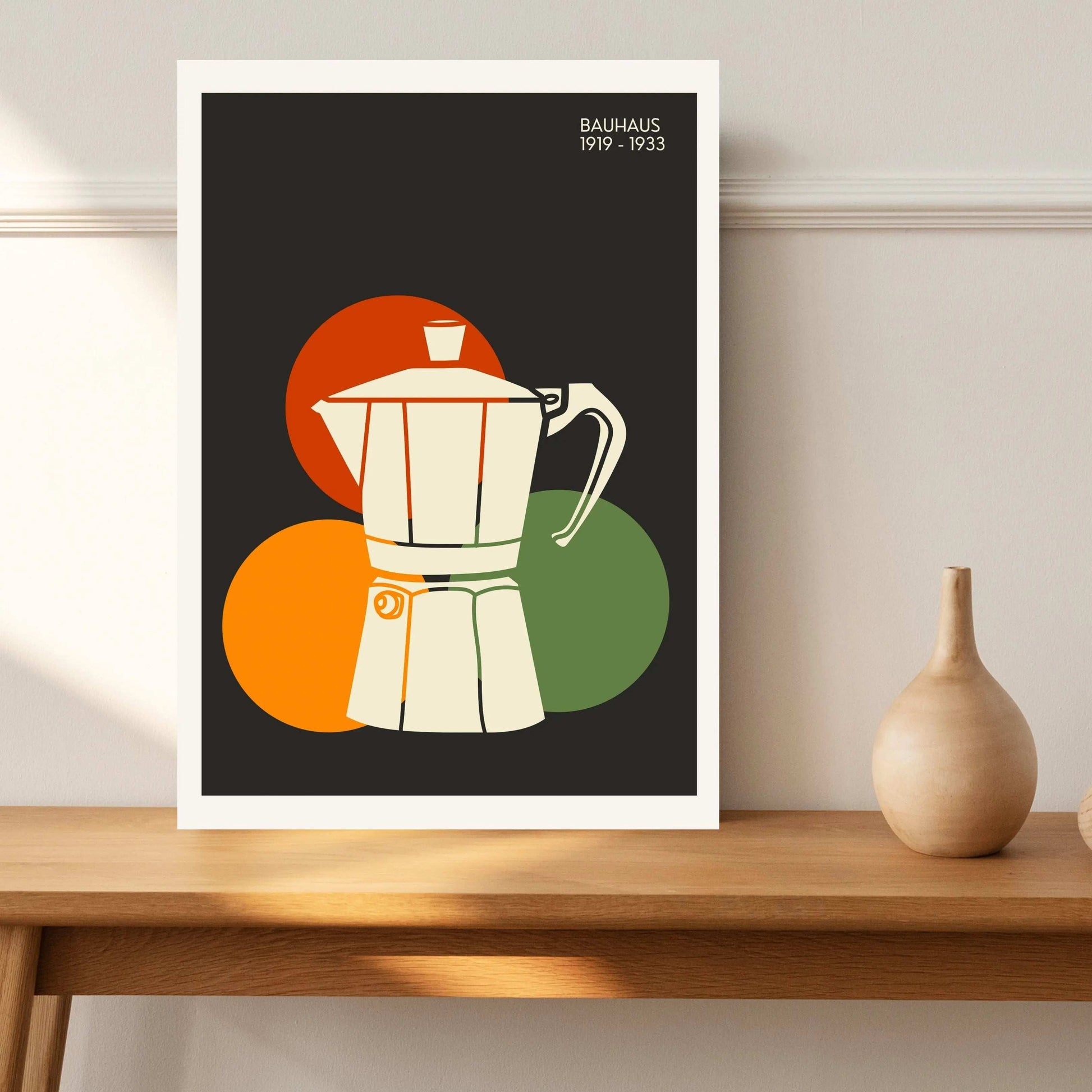 Bauhaus Poster Wall Art Poster, Coffee Poster - INK & FRAME STUDIO