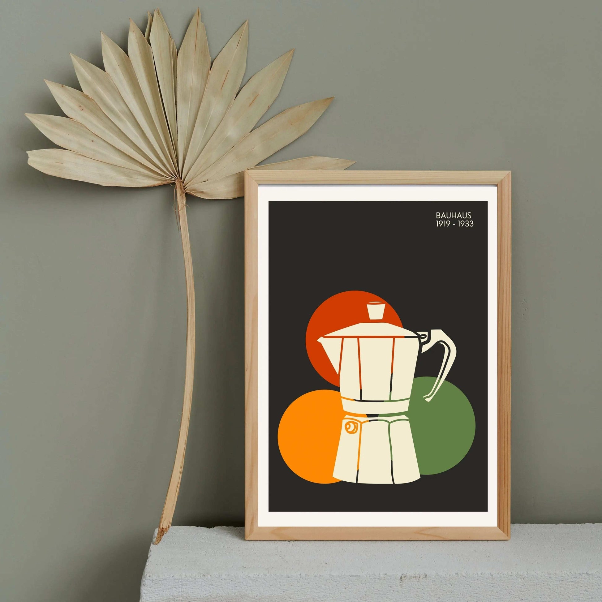 Bauhaus Poster Wall Art Poster, Coffee Poster - INK & FRAME STUDIO