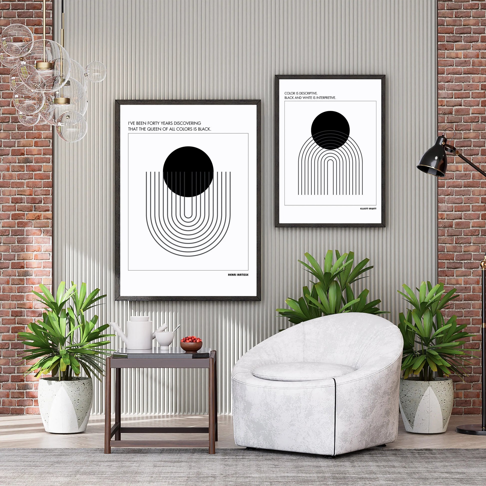 Elliott Erwitt  Quote Poster  Print Material INK & FRAME STUDIO