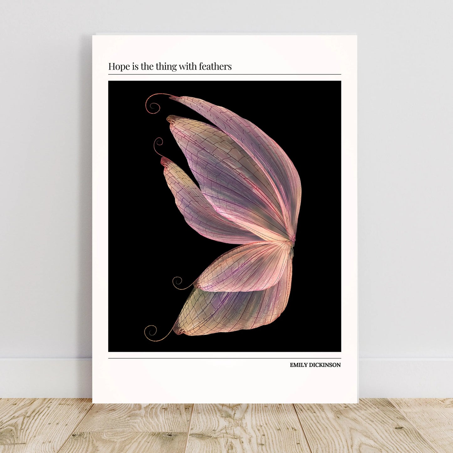 Emily Dickinson Quote Poster  Print Material INK & FRAME STUDIO