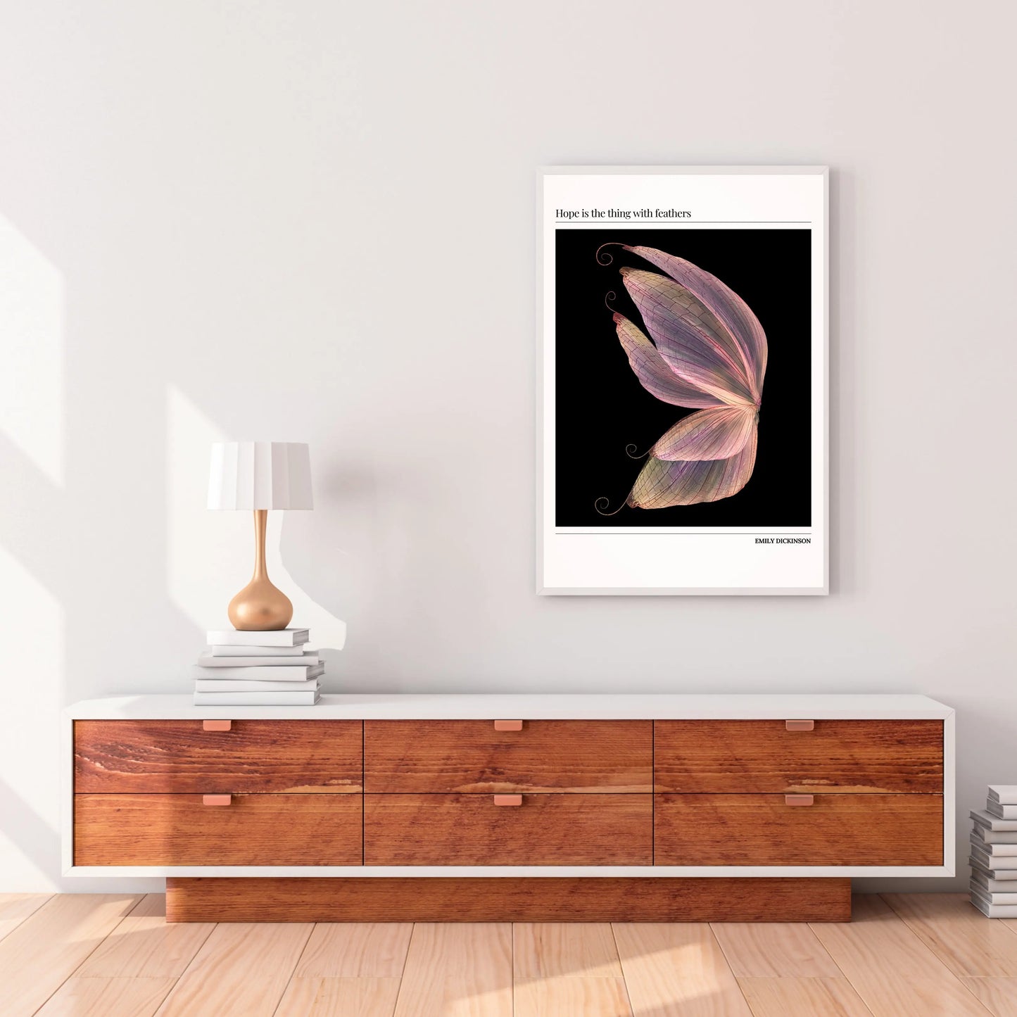 Emily Dickinson Quote Poster  Print Material INK & FRAME STUDIO