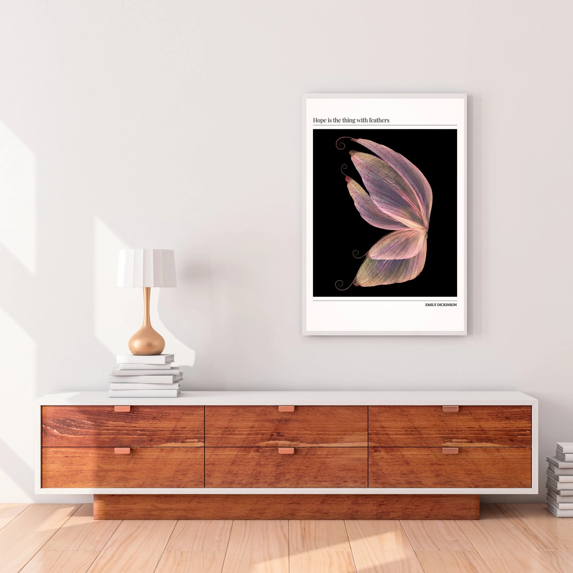 Emily Dickinson Quote Poster  Print Material INK & FRAME STUDIO