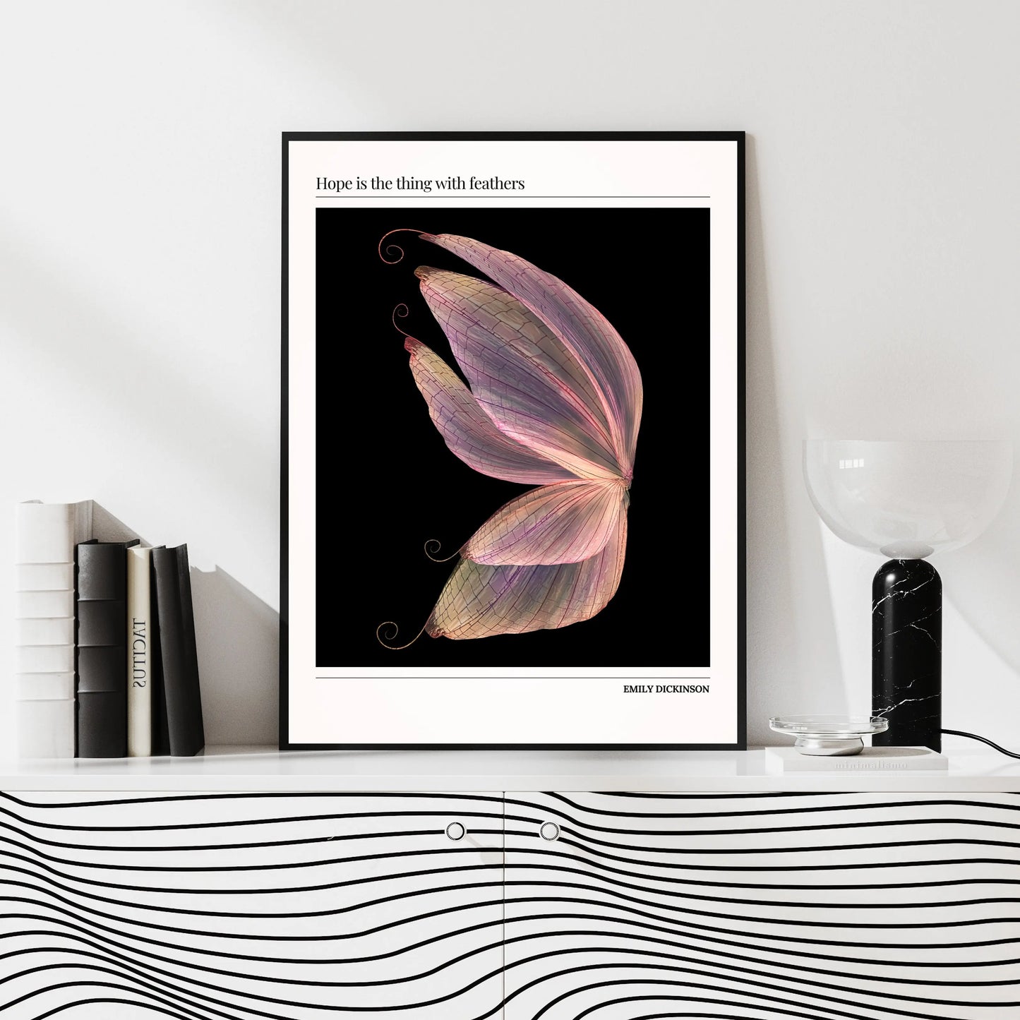 Emily Dickinson Quote Poster  Print Material INK & FRAME STUDIO