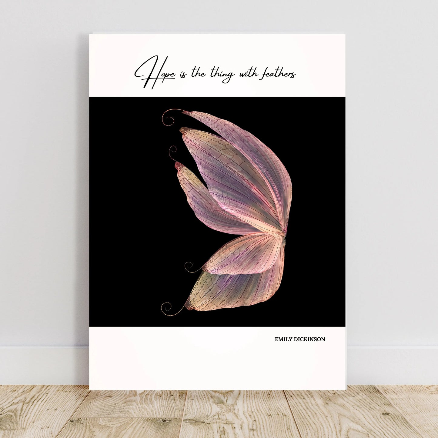 Emily Dickinson Quote Poster  Print Material INK & FRAME STUDIO