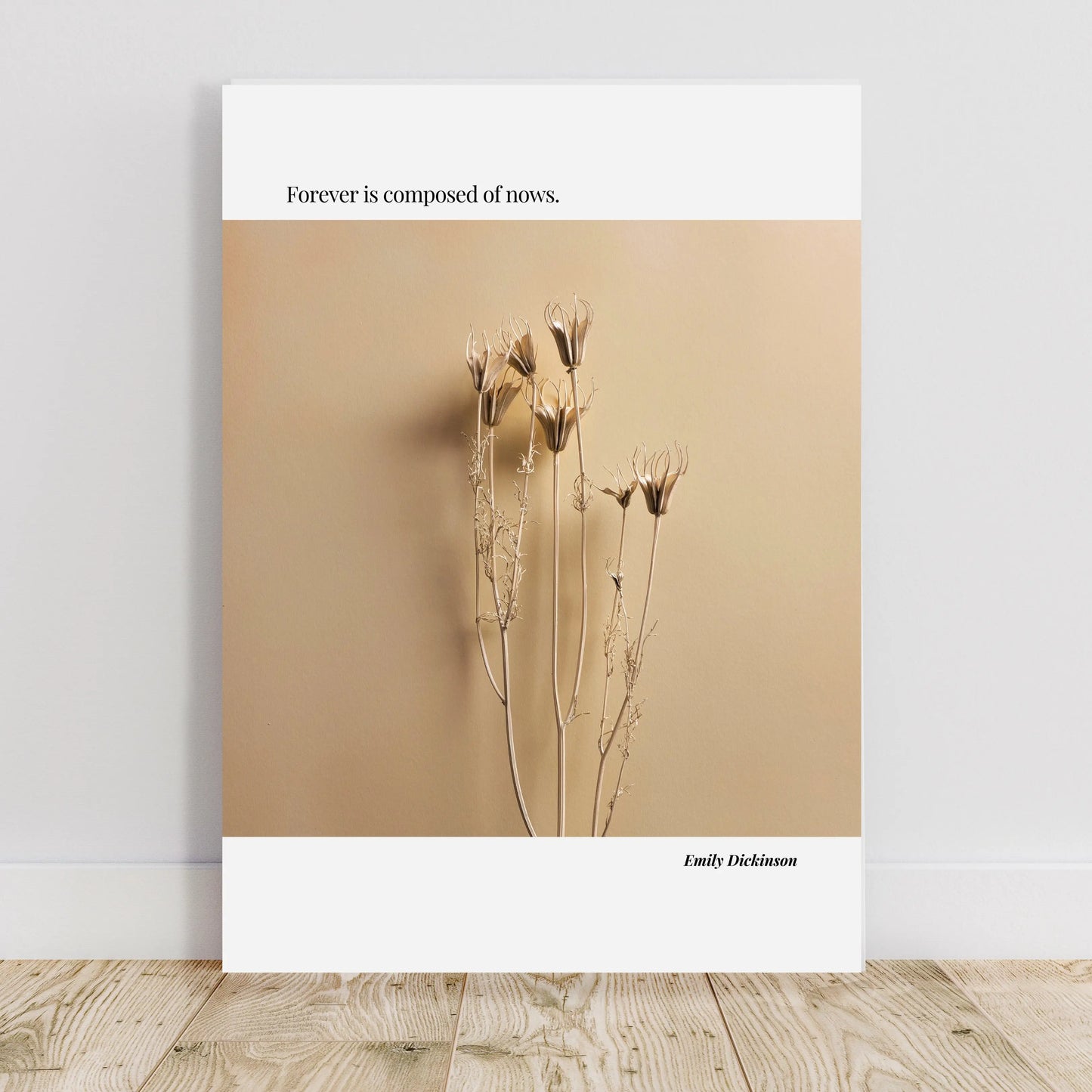 Emily Dickinson Quote Poster  Print Material INK & FRAME STUDIO