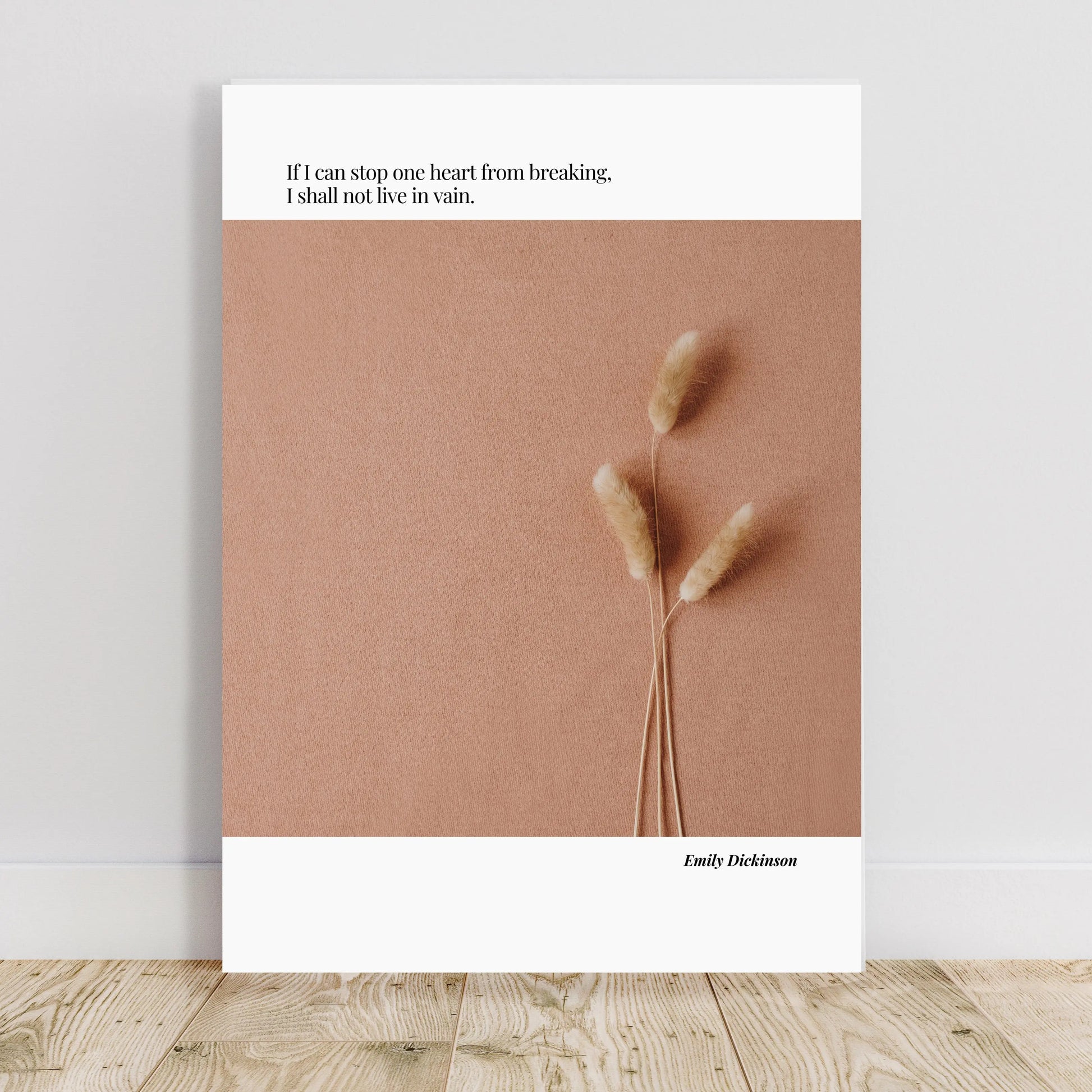 Emily Dickinson Quote Poster  Print Material INK & FRAME STUDIO