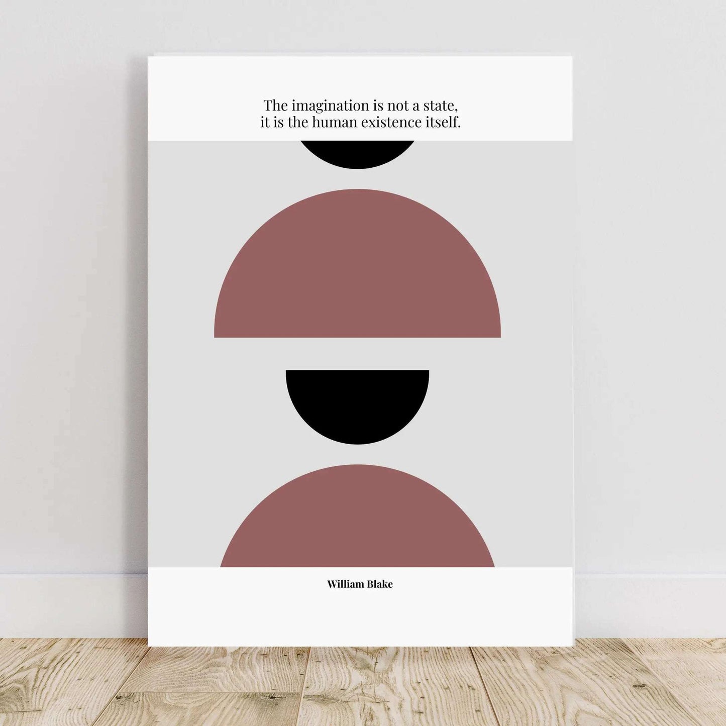 William Blake Quote Poster – “The Imagination Is Not a State” | Minimalist Literary Wall Art - INK & FRAME STUDIO