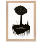 Czesław Miłosz quote | Modern Wall Art - INK & FRAME STUDIO