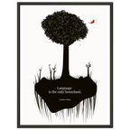 Czesław Miłosz quote | Modern Wall Art - INK & FRAME STUDIO