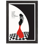 Charlotte Brontë Quote Minimalist Art Print - INK & FRAME STUDIO