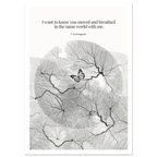 F. Scott Fitzgerald Quote Poster Art Print - INK & FRAME STUDIO