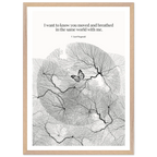 F. Scott Fitzgerald Quote Poster Art Print - INK & FRAME STUDIO