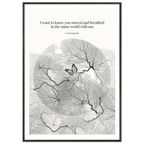 F. Scott Fitzgerald Quote Poster Art Print - INK & FRAME STUDIO