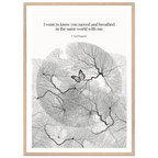 F. Scott Fitzgerald Quote Poster Art Print - INK & FRAME STUDIO