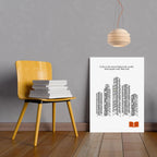 Oscar Wilde Quote Print – “To Live Is the Rarest Thing” Minimalist Wall Art - INK & FRAME STUDIO