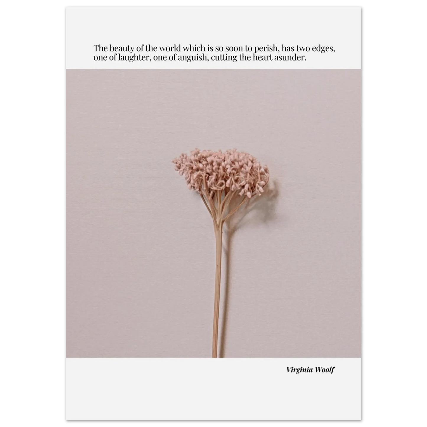 Fine Art Poster  Print Material INK & FRAME STUDIO