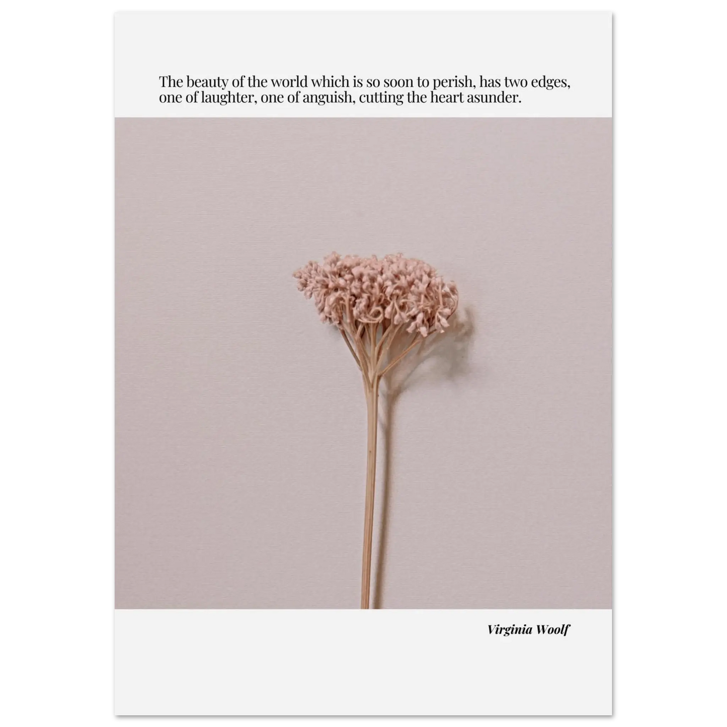 Fine Art Poster  Print Material INK & FRAME STUDIO