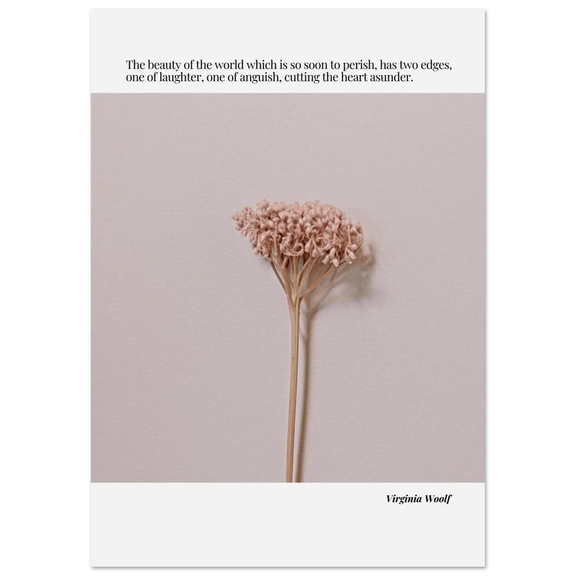 Fine Art Poster  Print Material INK & FRAME STUDIO