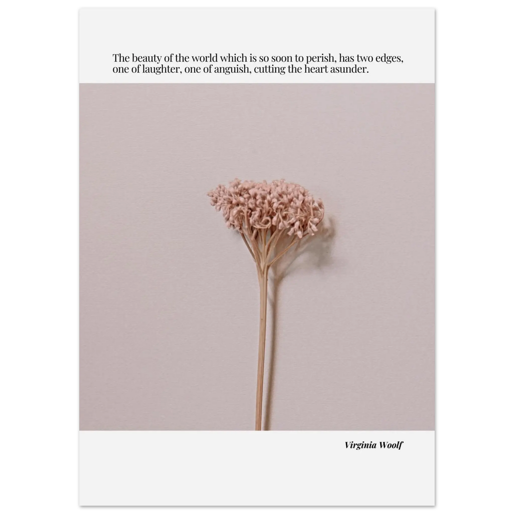 Fine Art Poster  Print Material INK & FRAME STUDIO