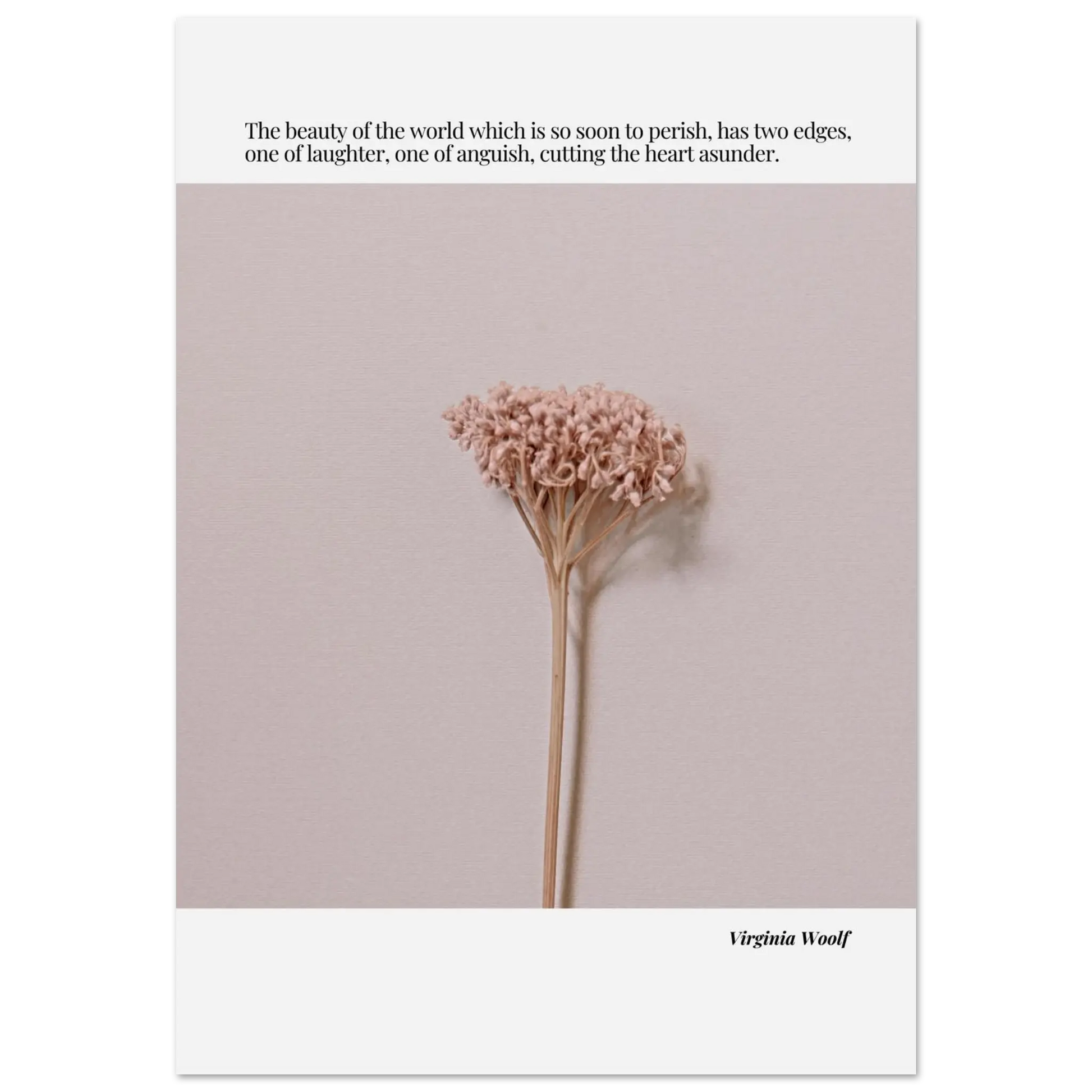 Fine Art Poster  Print Material INK & FRAME STUDIO