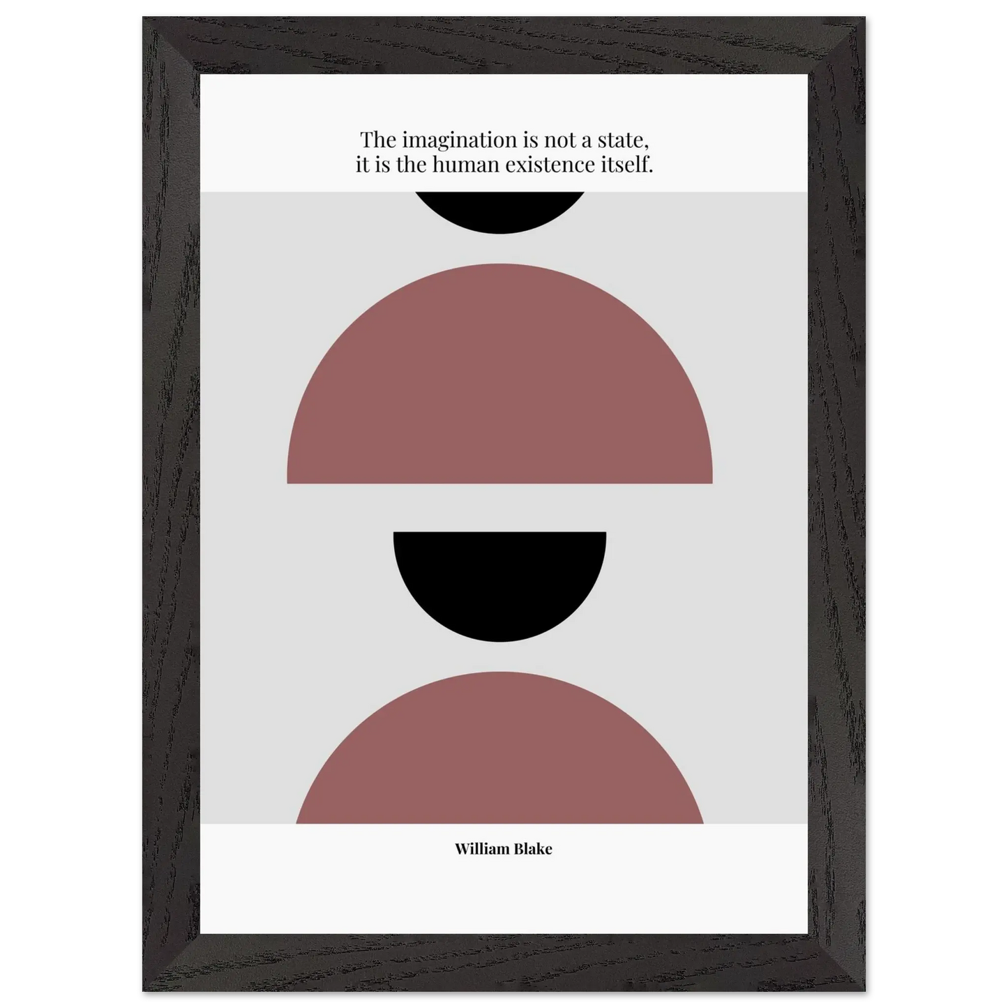 William Blake Quote Poster – “The Imagination Is Not a State” | Minimalist Literary Wall Art - INK & FRAME STUDIO
