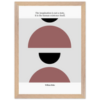 William Blake Quote Poster – “The Imagination Is Not a State” | Minimalist Literary Wall Art - INK & FRAME STUDIO