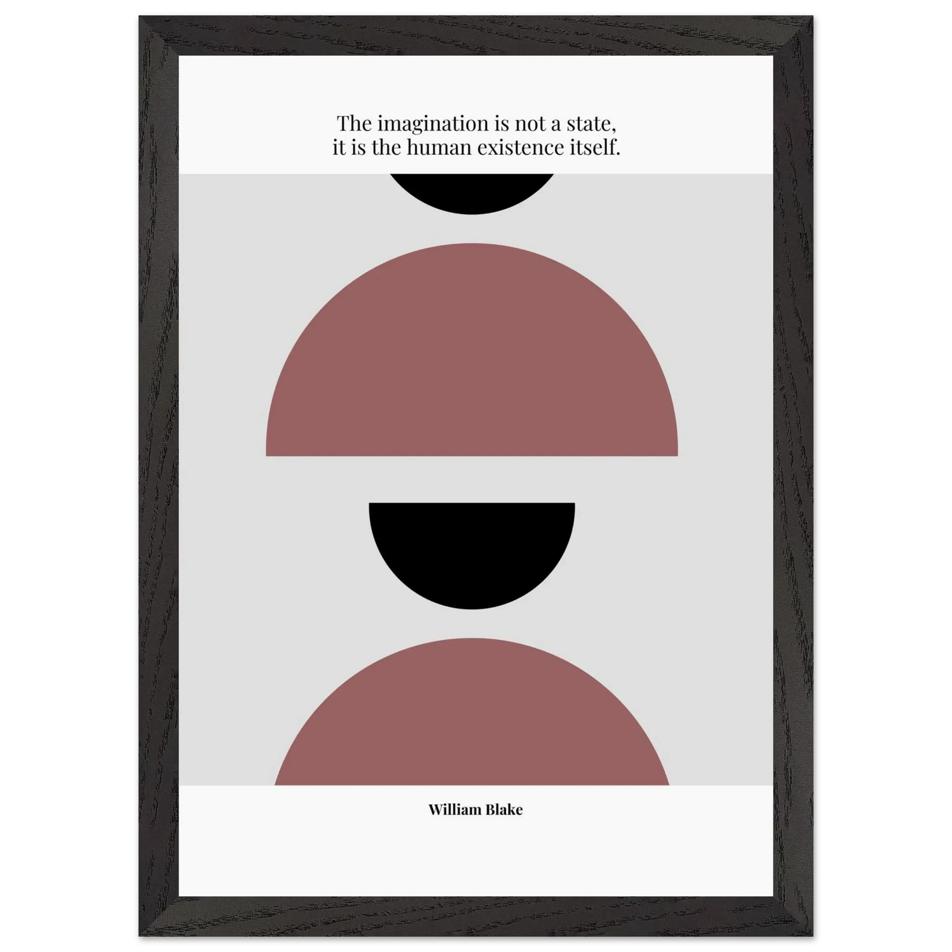William Blake Quote Poster – “The Imagination Is Not a State” | Minimalist Literary Wall Art - INK & FRAME STUDIO
