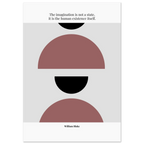 William Blake Quote Poster – “The Imagination Is Not a State” | Minimalist Literary Wall Art - INK & FRAME STUDIO