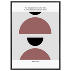 William Blake Quote Poster – “The Imagination Is Not a State” | Minimalist Literary Wall Art - INK & FRAME STUDIO