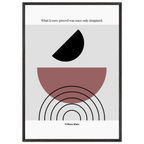 William Blake Quote Poster – “What Is Now Proved Was Once Only Imagined” | Minimalist Literary Wall Art - INK & FRAME STUDIO