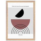 William Blake Quote Poster – “What Is Now Proved Was Once Only Imagined” | Minimalist Literary Wall Art - INK & FRAME STUDIO