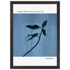 Virginia Woolf Quote Poster – “Arrange Whatever Pieces Come Your Way” | Minimalist Literary Wall Art - INK & FRAME STUDIO