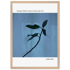 Virginia Woolf Quote Poster – “Arrange Whatever Pieces Come Your Way” | Minimalist Literary Wall Art - INK & FRAME STUDIO