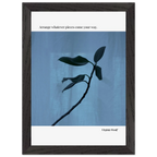 Virginia Woolf Quote Poster – “Arrange Whatever Pieces Come Your Way” | Minimalist Literary Wall Art - INK & FRAME STUDIO