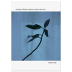 Virginia Woolf Quote Poster – “Arrange Whatever Pieces Come Your Way” | Minimalist Literary Wall Art - INK & FRAME STUDIO