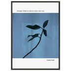 Virginia Woolf Quote Poster – “Arrange Whatever Pieces Come Your Way” | Minimalist Literary Wall Art - INK & FRAME STUDIO