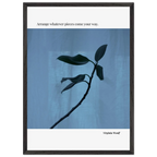 Virginia Woolf Quote Poster – “Arrange Whatever Pieces Come Your Way” | Minimalist Literary Wall Art - INK & FRAME STUDIO