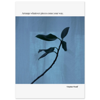 Virginia Woolf Quote Poster – “Arrange Whatever Pieces Come Your Way” | Minimalist Literary Wall Art - INK & FRAME STUDIO
