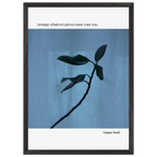 Virginia Woolf Quote Poster – “Arrange Whatever Pieces Come Your Way” | Minimalist Literary Wall Art - INK & FRAME STUDIO