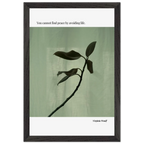 Virginia Woolf Quote Poster – “You Cannot Find Peace by Avoiding Life” | Minimalist Literary Wall Art - INK & FRAME STUDIO