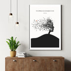 Pablo Picasso Quote Print – "Everything you can imagine is real" Wall Art Poster - INK & FRAME STUDIO
