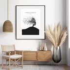 Pablo Picasso Quote Print – "Everything you can imagine is real" Wall Art Poster - INK & FRAME STUDIO